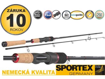 Přívlačový prut SPORTEX Captor Spin 2-díl 210cm / 20g, 12-28g