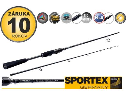 Přívlačový prut SPORTEX Black Arrow G-3 spin 2-díl 270cm / 80g
