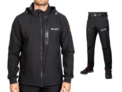 GRAFF Softshell Set 561-S-1/761-S-1 Black