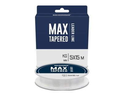 HALDORADO Ujímaný Vlasec Max Tapered Leader 5x15m 0,26-0,57mm