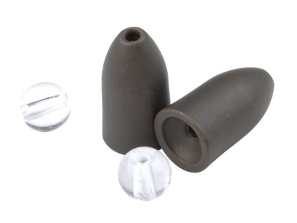 SPRO Zátěž Tungsten Bullet Sinkers Matte Green 7g 2+2