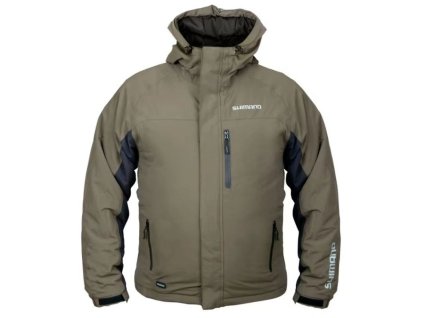 SHIMANO Bunda Rain Jacket Padded Green
