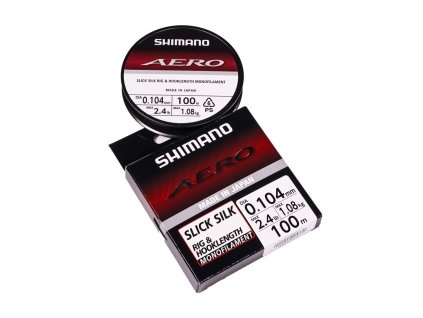 SHIMANO Vlasec Aero Line Slick Silk Rig 100m