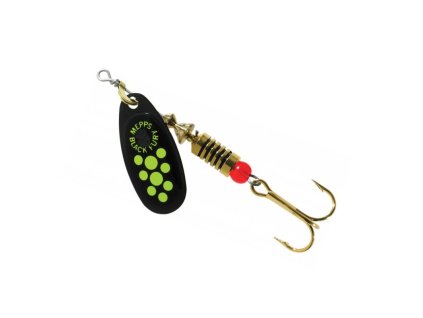 mepps black furry chatreuse