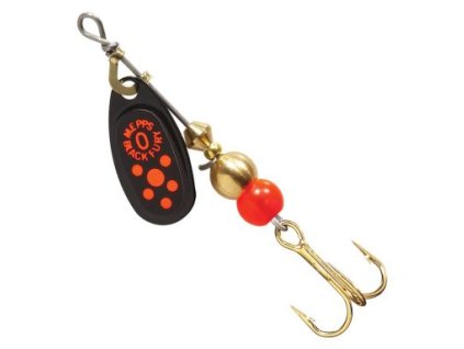 mepps black furry Black Red 0