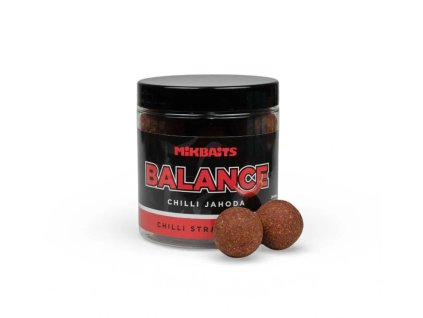 MIKBAITS Boilie Balance Chilli Jahoda 250ml
