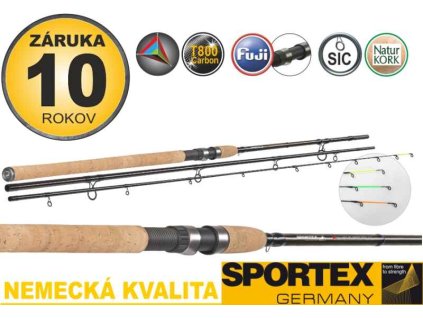 SPORTEX Feeder prut Xclusive Feeder NT Light