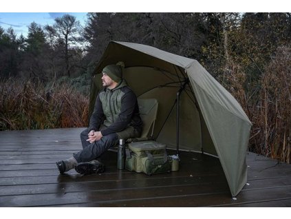 KORUM Brolly Progress Graphite Shelt 50“