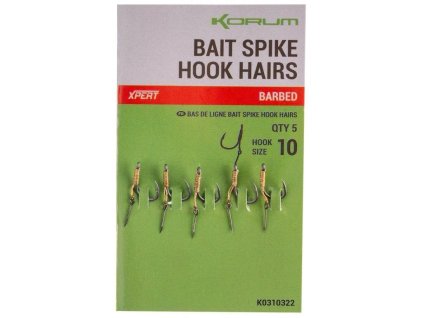 KORUM Háček Bait Spike Hook Hairs