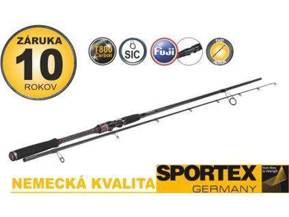 SPORTEX Přívlačový prut Revolt Spin 2-díl 240cm / 20g