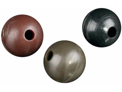 MIKADO Silicone Bead Soft Dark Brown