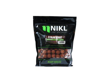 NIKL Ready Boilie Strawberry 20mm 250g