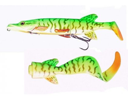 SAVAGE GEAR Gumová Nástraha 3D Hybrid Pike 25 cm 130g SS Firetiger