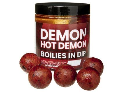 STARBAITS Boilies in Dip Hot Demon 150g