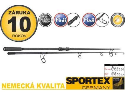 SPORTEX Kaprový prut Impressive Carp 2-díl 366cm / 3,00LB