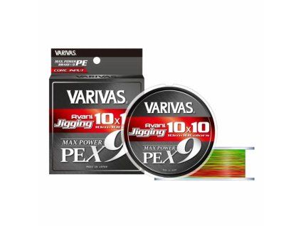 VARIVAS Šňůra Braid Line Avani Jigging 10×10 Max Power PE X9 200m