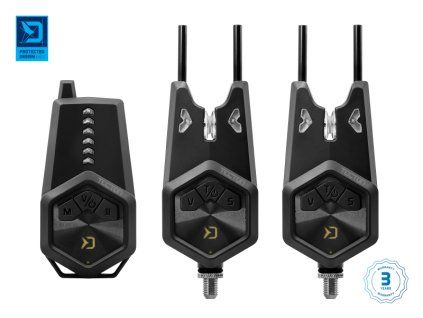 Sada signalizátorů Delphin TECTON 2+1 (VELIKOST 2+1)