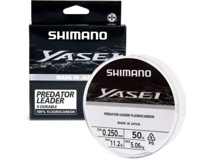 Shimano yasei flourocarbon Predator leader 50m 2