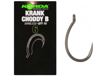 KORDA Krank Choddy Hook Barbless