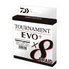 DAIWA Pletená Šňůra Tournament X8 Braid Evo+ 135m White