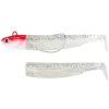 Fiiish Combo X Deep 20g  Glittery White+ Glittery White+Red JIghead 9cm