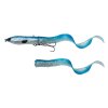 159728 2 savage gear gumova nastraha 3d hard eel slow sinking 17cm 50g green silver ayu