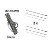 MIVARDI 2x Prut Sentinel Carp 390SH + Obal Multi Camo 145