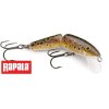 248491 3 rapala wobler jointed floating 9cm silver fluorescent chartreuse