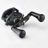 GOMEXUS Carbon Handle for Baitcasting Reel with Knob 30mm Black
