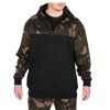 FOX LW BLack / Camo Split Zip Hoody