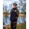 FOX LW BLack / Camo Split Zip Hoody
