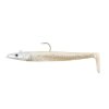 SAVAGE GEAR Gumová Nástraha Salt Water Sandeel 16cm 42g Real Pearl 2ks+jig.hlavička