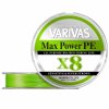 VARIVAS All-Purpose Fishing Braid Line MAX POWER PE X8 150m Lime Green