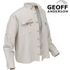 Košile Polybrush 2 GEOFF ANDERSON dlouhý rukáv - písková L (Variant XL)
