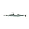 SAVAGE GEAR Gumová Nástraha 3D Needlefish Pulsetail 2+1 23cm 55g Green Silver