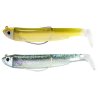 FIIISH Black Minnow No.3 Double Combo Shore Ghost Minnow & Wakasagi