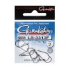 GAMAKATSU New Label Eyed Hooks LS-3313F Black