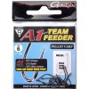 GAMAKATSU A1 Team Feeder Eyed Hooks Pellet Carp