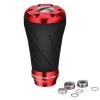 GOMEXUS Knob Aluminum Reel Power 20mm A20 Black Red