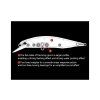Jerkbait 85SP ADA3058 Prism Gill 1
