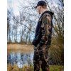FOX Mikina LW Black Camo Split Zip Hoody