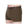 FOX Trenýrky Boxer Shorts Khaki/Black 2ks vel.L
