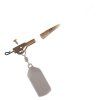 FOX Set Edges Camo Lead Clip Kit Size 7 5pcs