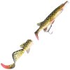 32786 3 savage gear gumova nastraha 3d hybrid albino pike 17cm 45g