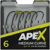 ridgemonkey hacek ape x medium curve barbed 10 ks