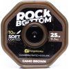 RIDGEMONKEY Connexion Rock Bottom Tungsten Soft Coated Hooklink Camo Brown 10m