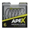 RIDGE MONKEY háčky APE X Medium Curve Barbed