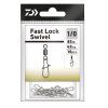 DAIWA obratlík s karabinkou Fast Lock Wirbe 1