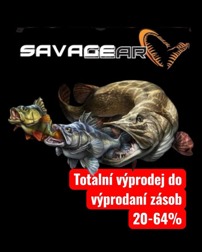 𝗦𝗮𝘃𝗮𝗴𝗲 𝗚𝗲𝗮𝗿 – 𝘁𝗼𝘁á𝗹𝗻í 𝘃ý𝗽𝗿𝗼𝗱𝗲𝗷! 🔥 Vybrané produkty -20 až -64 %. Doprodáváme poslední kusy – jakmile zmizí, už nebudou. 🎣...
