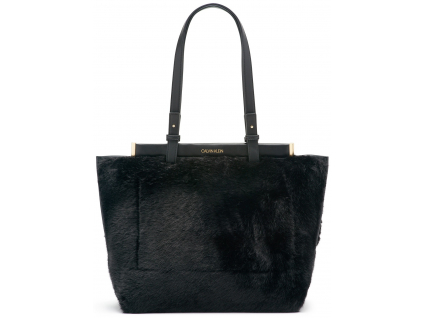 Calvin Klein Tina Tote Black Furfront